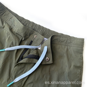 Pantalones cortos de entrenamiento para correr de fitness masculino casual para hombre